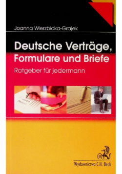 Deutsche Vertrage, Formulare und  Briefe Ratgeber Fur Jedermann