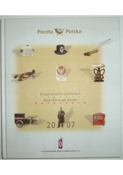 Księga znaczków pocztowych 2007