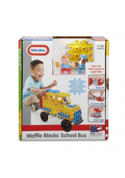 Waffle Blocks Autobus szkolny