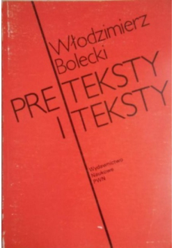 Pre-teksty i teksty