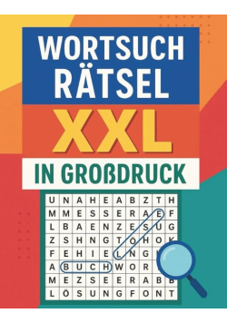Wortsuchratsel XXL in Grossdruck