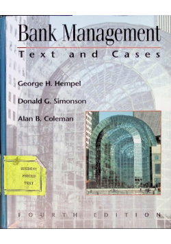 Bank Management: Text and Cases