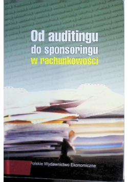 Od auditingu do sponsoringu w rachunkowości