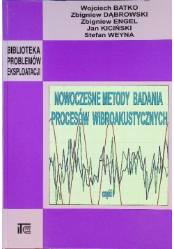 Nowoczesne metody badania procesów wibroakustycznych