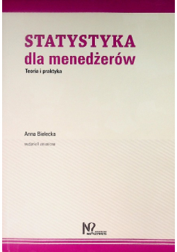 Statystyka dla menedżerów