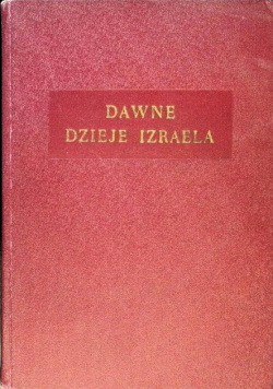 Dawne dzieje Izraela