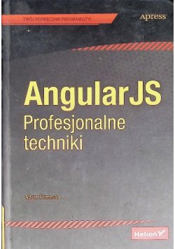 AngularJS Profesjonalne techniki