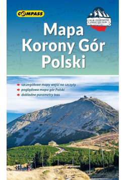 Mapa Korony Gór Polski