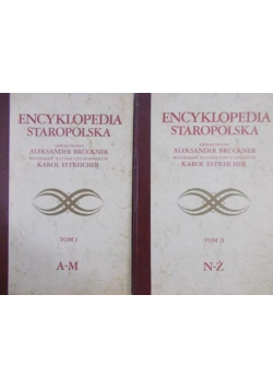 Encyklopedia staropolska 2 tomy reprint z 1939 r