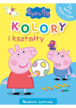 Świnka Peppa.  Kolory i kształty