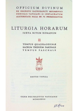 Liturgia Horarum Tom 2