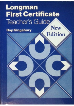 Longman first certificate teacher's guide