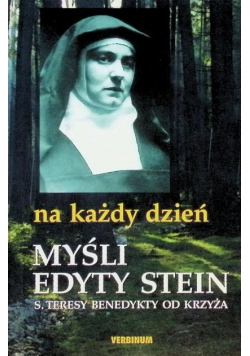 Na każdy dzień myśli Edyty Stein