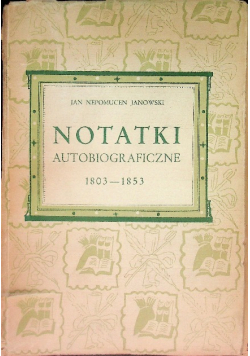 Notatki autobiograficzne 1950 r.