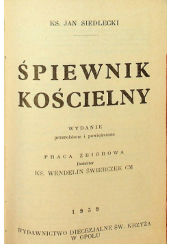 Śpiewnik kościelny