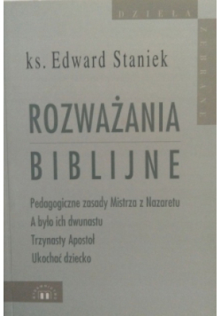 Rozważania biblijne