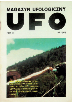 Magazyn ufologiczny Ufo Rok III Nr 3 / 92