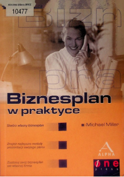 Miller Michael - Biznesplan w praktyce