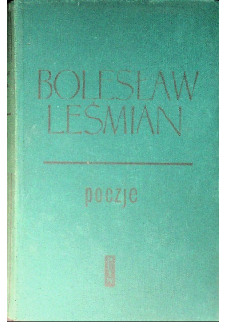 Leśmian Poezje