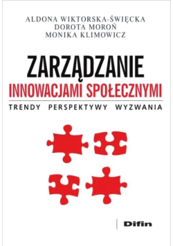 Zarządzanie innowacjami społecznymi