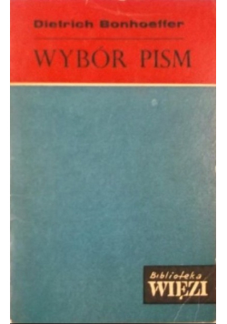 Bonhoeffer Wybór pism