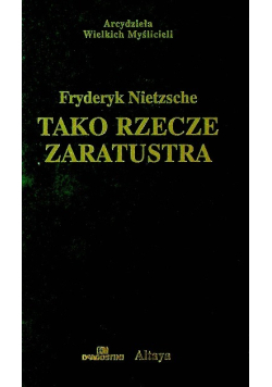 Tako rzecze zaratustra
