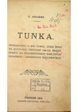 Tunka 1914 r.