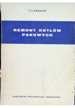 Remont kotłów parowych