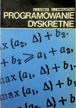 Programowanie dyskretne