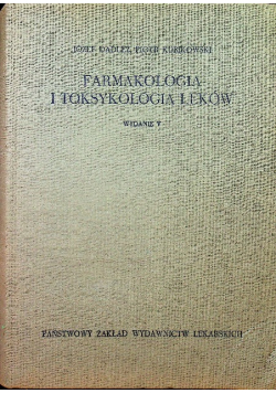 Farmakologia i toksykologia leków