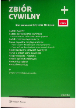 Zbiór cywilny Kodeks cywilny Kodeks postępowania cywilnego