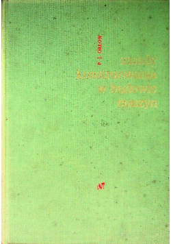 Zasady konstruowania w budowie maszyn