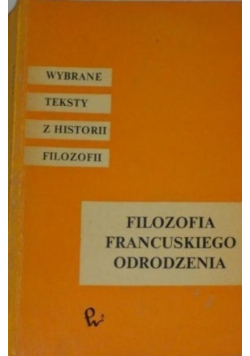 Filozofia francuskiego odrodzenia