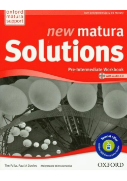 New Matura Solutions: Pre-Intermediate Workbook