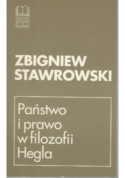 Państwo i prawo w filozofii Hegla