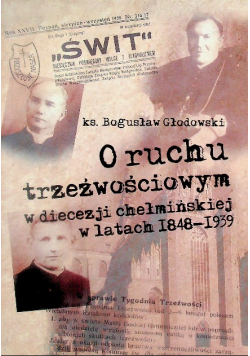 O ruchu trzeźwościowym w diecezji chełmińskiej w latach 1848 - 1939
