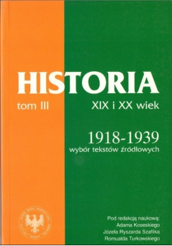 Historia XIX i XX wieku Tom III