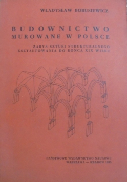 Budownictwo murowane w Polsce