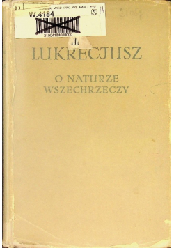 O naturze wszechrzeczy