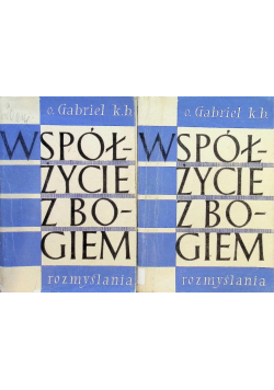 Współżycie z Bogiem Rozmyślania Tom 1 i 2