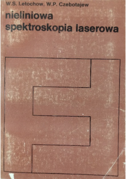 Nieliniowa spektroskopia laserowa