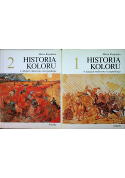 Historia Koloru w dziejach malarstwa europejskiego Tom 1 i 2