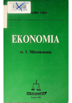 Ekonomia Część 1 Mikroekonomia
