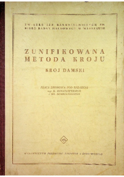 Zunifikowana Metoda Kroju Krój damski