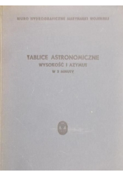Tablice Astronomiczne. Wysokość i Azymut w 3 minuty.