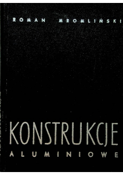 Konstrukcje aluminiowe