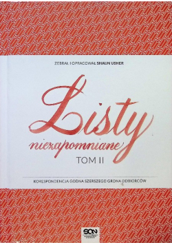 Listy niezapomniane Tom II
