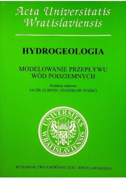 Hydrogeologia Modelowanie przepływu wód podziemnych