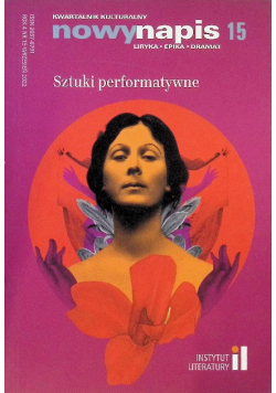 Nowynapis 15 Sztuki performatywne Nr 15 / 22