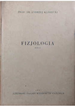 Fizjologia Tom 2